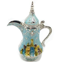 russian style toothpick holder harbin tourist souvenirs popular personality creative living room box metal white castle
