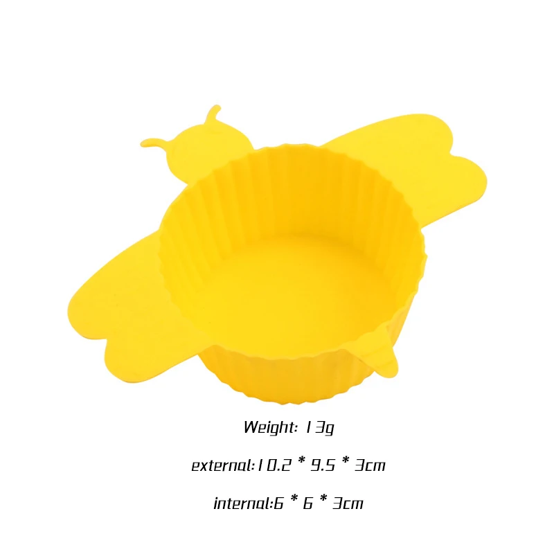 Food Grade Steamed Rice Cake Baked Cup Egg Tart Silicone Muffin Chiffon Mould Container Silicon Moulds JYZ | Дом и сад