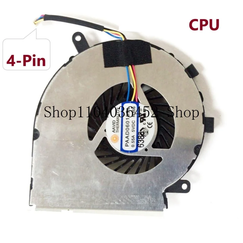 Новый вентилятор процессора MSI GE62VR GL62M GP62MVR GL62VR MS-16JB MS-16J9 4-контактный