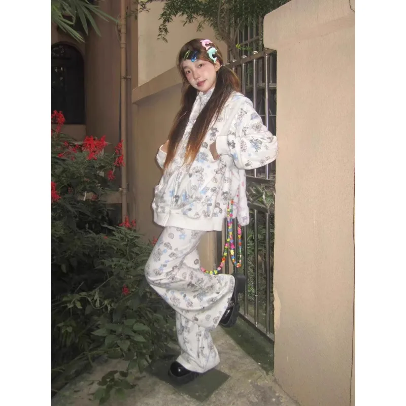 Новинка 2024 японская осенняя двумерная куртка с капюшоном и кошачьими ушками