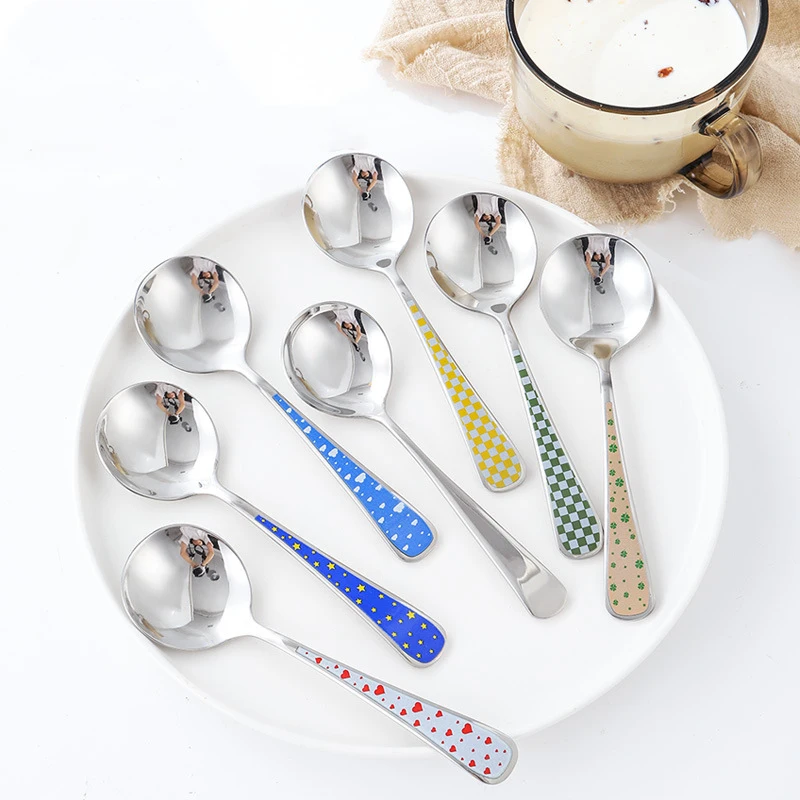 

Красивая ложка для супа из нержавеющей стали