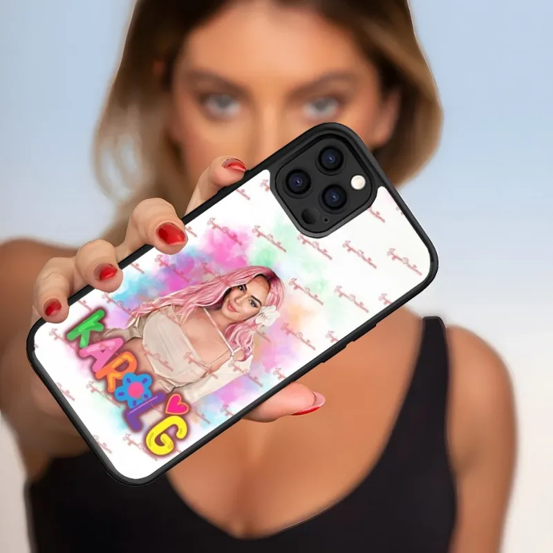 Чехол Karol G для телефона Iphone 14 13 12 11 Pro Max Mini 8 6 7 Plus Se Xr X Xs 2020 чехол из поликарбоната и