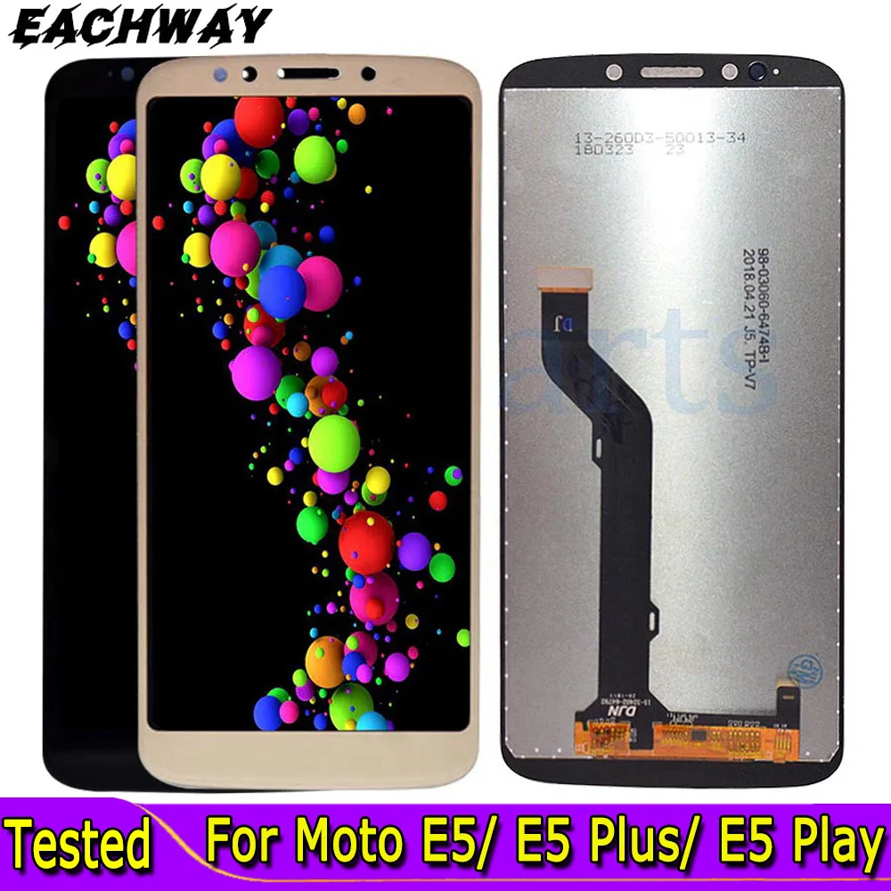 Для Moto E5 Play дисплей для Motorola MOTO E5 Plus LCD xt707 сенсорный экран дигитайзер в сборе для MOTO E5 ЖК-дисплей