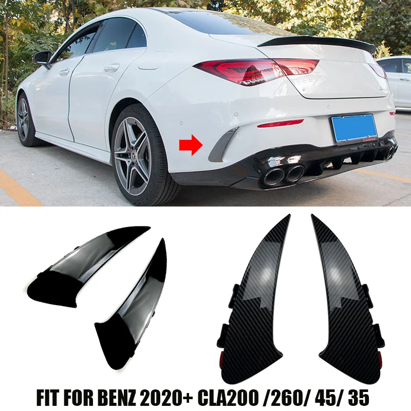 

Сплиттер для заднего бампера, для Benz AMG 2020 + Cla45 Cla35 Cla200 Cla260