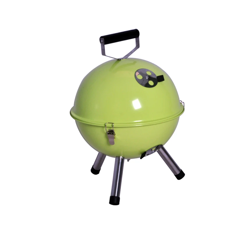 

Mini 14 inch Portable Kettle Charcoal BBQ Grill Tri Pod Barbecue Grill 39X39X49cm