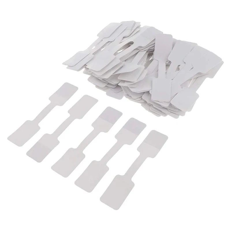 

100 шт. чистые бумажные ценники, наклейки для рукоделия, ожерелья, кольца, браслета, ценники, ярлыки, товары для изготовления ювелирных издели...