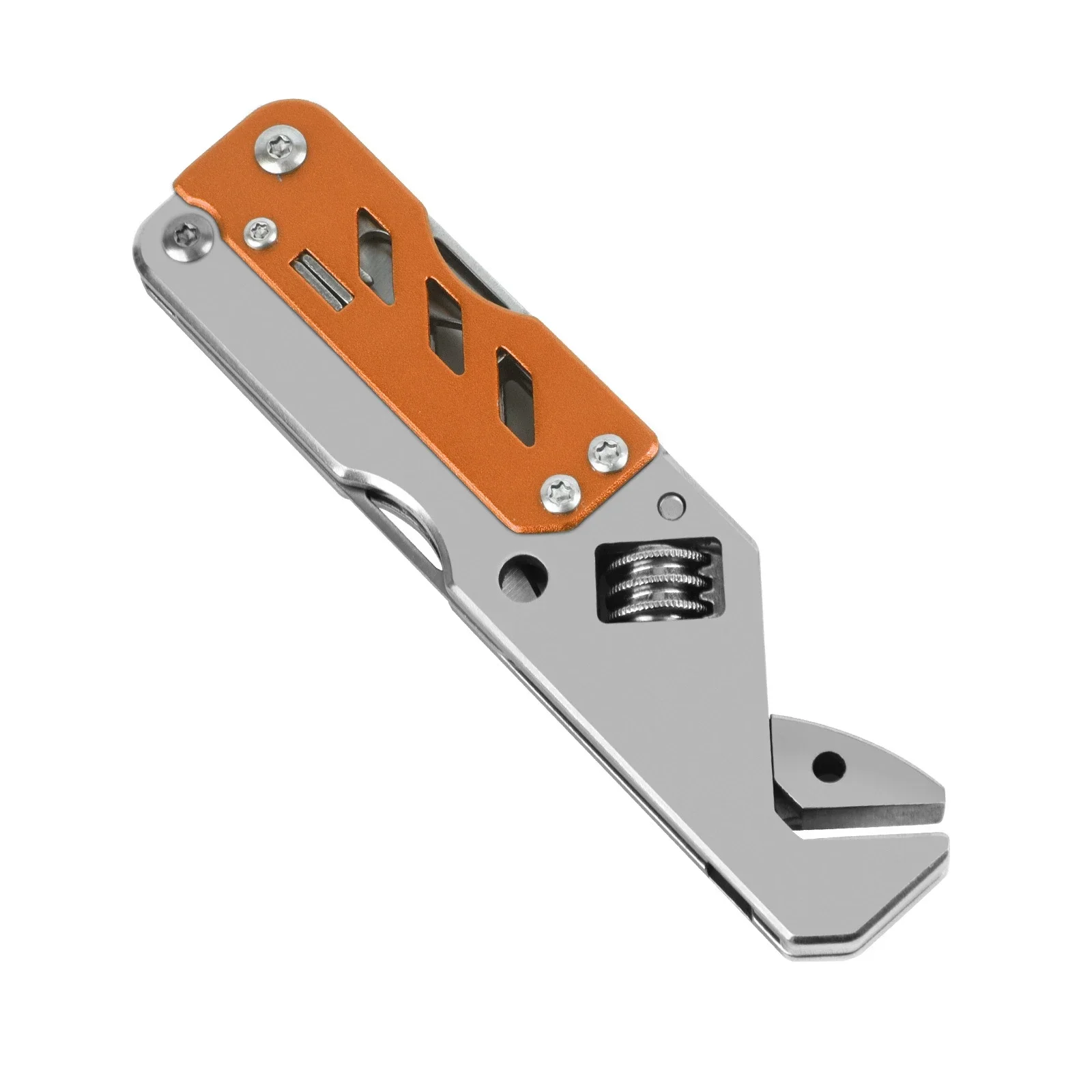 

Гаечный ключ из нержавеющей стали для повседневного использования, многофункциональные крестовые/плоские отвертки, портативные складные регулируемые ручные инструменты, многофункциональный набор для кемпинга