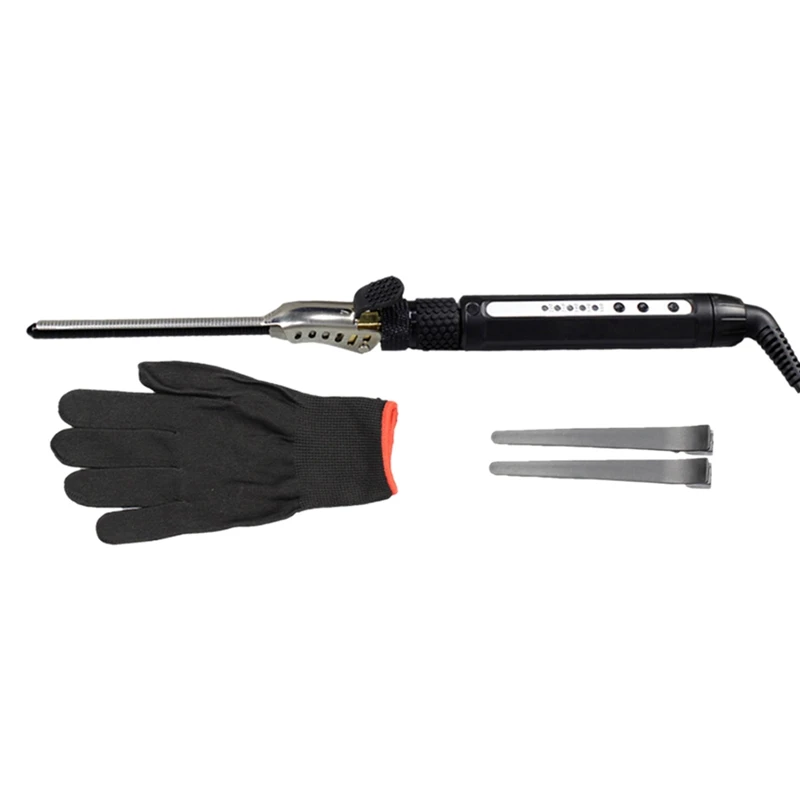 

Curlers Manual Rotating Hair Curlers Roller Wand Iron Wand Hair Curlers Suitable For Children Men's Small Curly Hair Straighteni