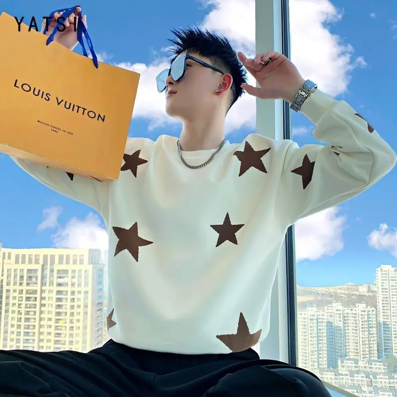 Мужская толстовка Mantianxing модный брендовый тяжелый мужской топ с принтом крутая