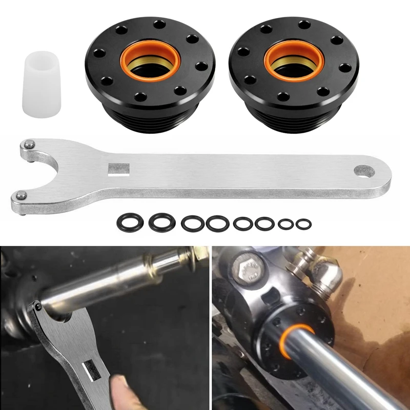 

2X автомобильный комплект для ремонта уплотнения гидравлического руля, HS5157, с гаечным ключом