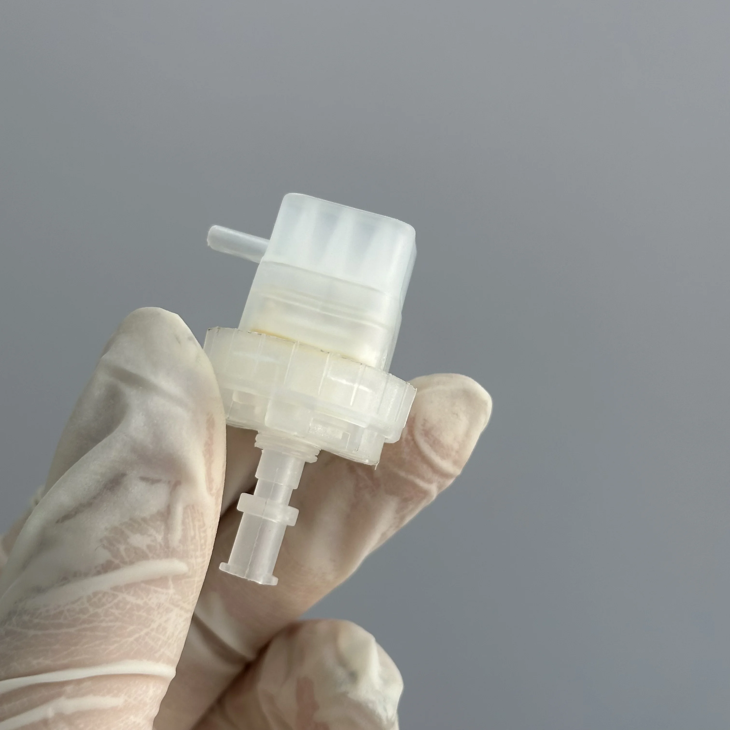 Фото Картридж MesoGun EZ, разъем для шприца Люэра, прозрачная муфта с двойной резьбой, полипропиленовый пластиковый одноразовый медицинский шприц №1