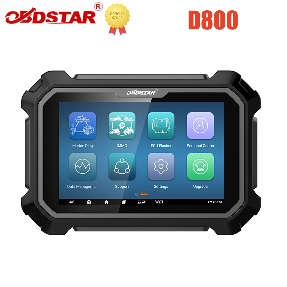 OBDSTAR D800 лодка морской диагностический инструмент A для Jetski B подвесного C входа D