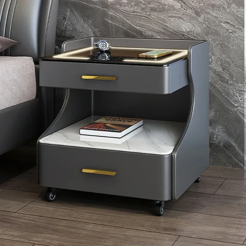 Элегантные Роскошные прикроватные столики экономные тумбочки стол шкаф ночная
