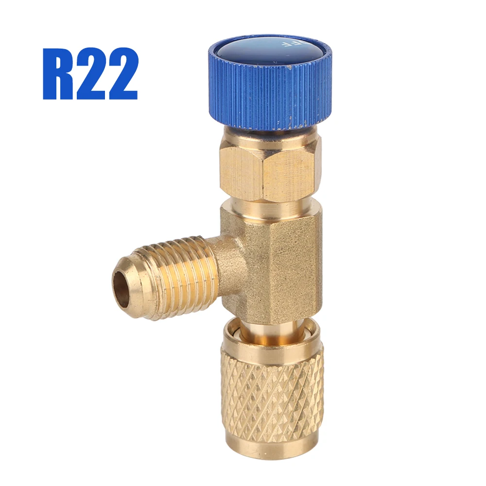 

1/4" Агентный Клапан Для Ремонта Кондиционеров С Фреоном, 1 Шт., Адаптер Для Тестера Давления С Переменным Током R22 R410