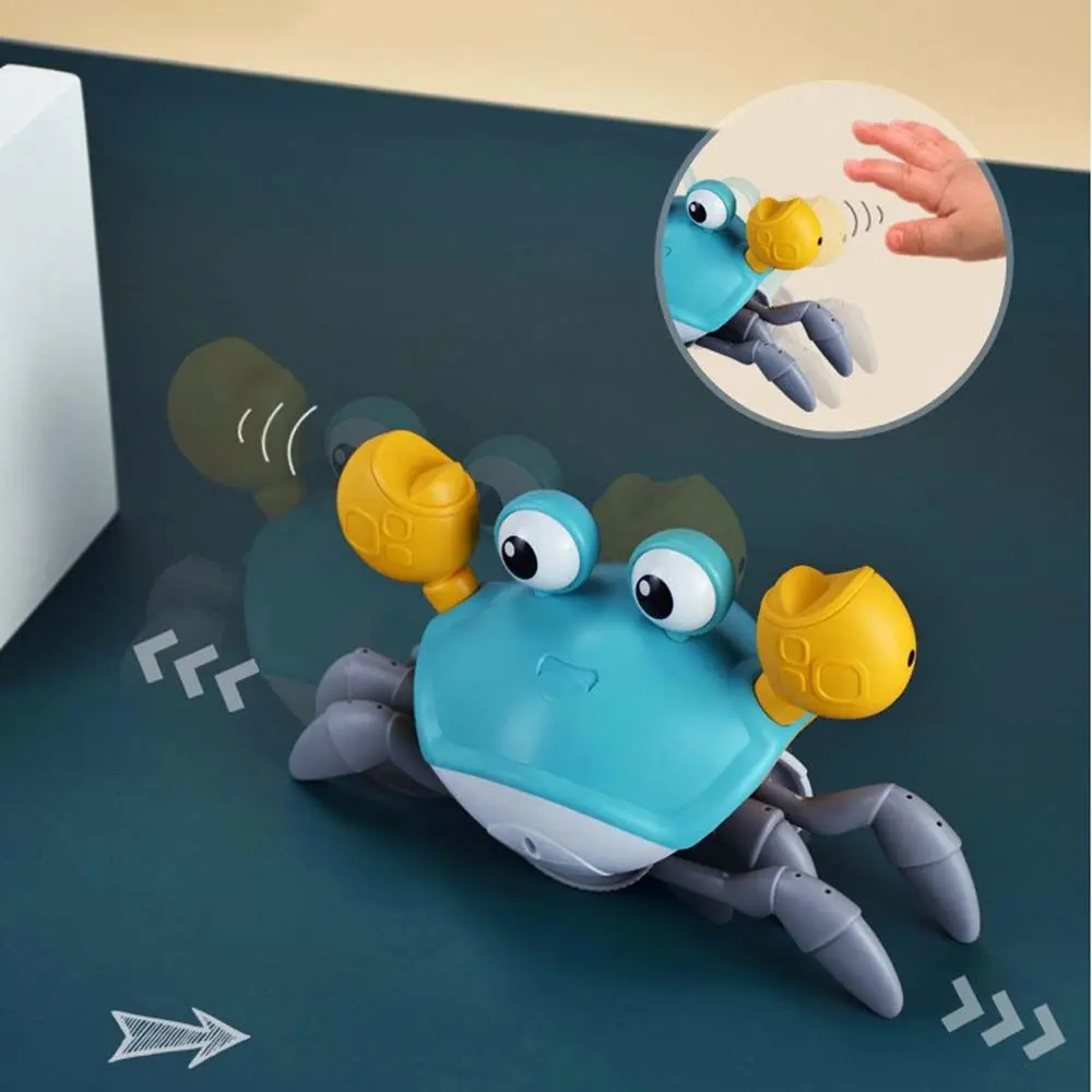 

Cartoon Baby Bath Toys Cute Swim Big Crab Cable Learning to Walk Bathtub Clockwork Toys Infant Water Classic Toy for Children