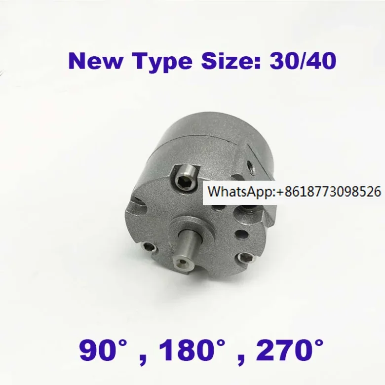 Поворотный цилиндр одинарный лопастной размер 30/40 CRB2BW/CRB2BS 90 180 SZ угол поворота