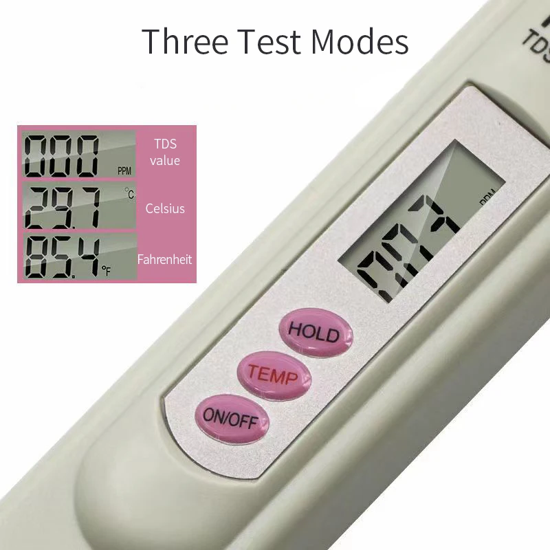 Цифровой тестер воды TDS ручка для тестирования анализатор качества измеритель