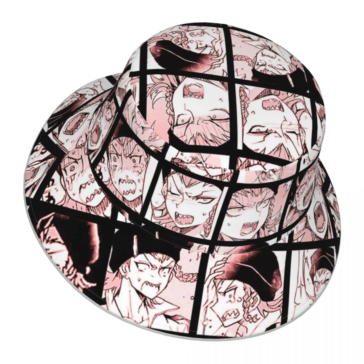 Danganronpa,Kazuichi Manga Collection reflective Bucket Hat Men Women Bucket Hat Outdoor Sunscreen Beach Hat Fishing Cap