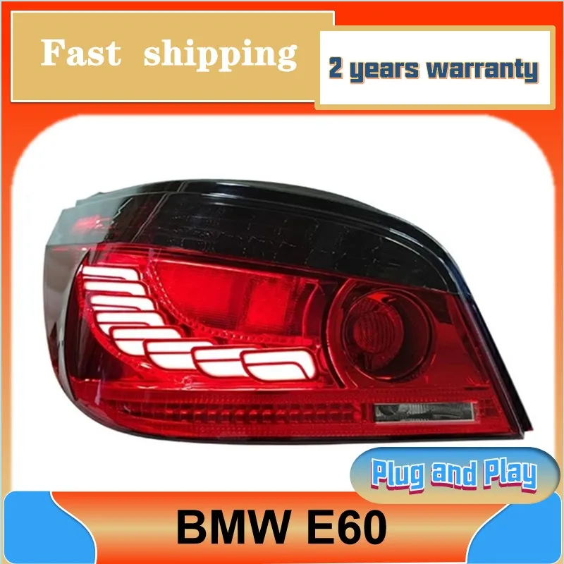 Автомобильный Стайлинг для BMW E60 задний фонарь 2003-2010 5 серии ДХО сигнал поворота