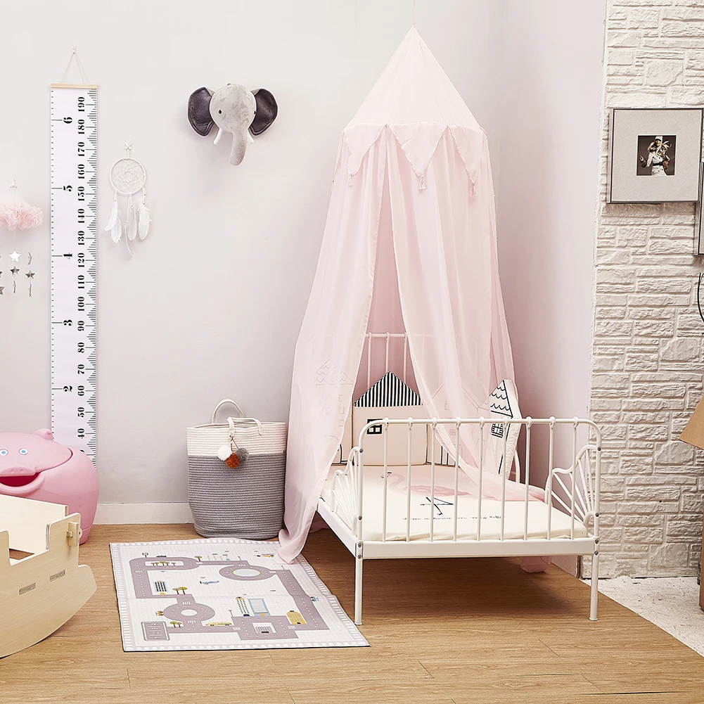 

Diameter 60cm Baby Crib Netting Kids Mosquito Net Summer Baby Sleeping Hanging Dome Curtain Baby Mosquito Net Room Decoration