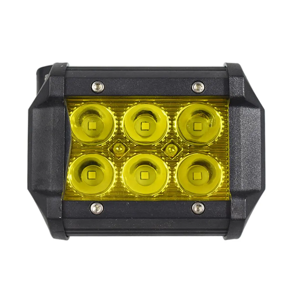 

18W LED DRL Spot Working Lights Waterproof Off-road Light Super Bright Spotlight for Off-road Car Motorcycle