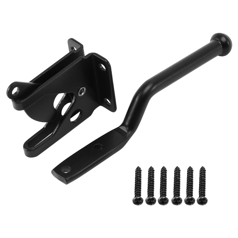 Самоблокирующаяся защелка для ворот автоматический гравитационный рычаг замок