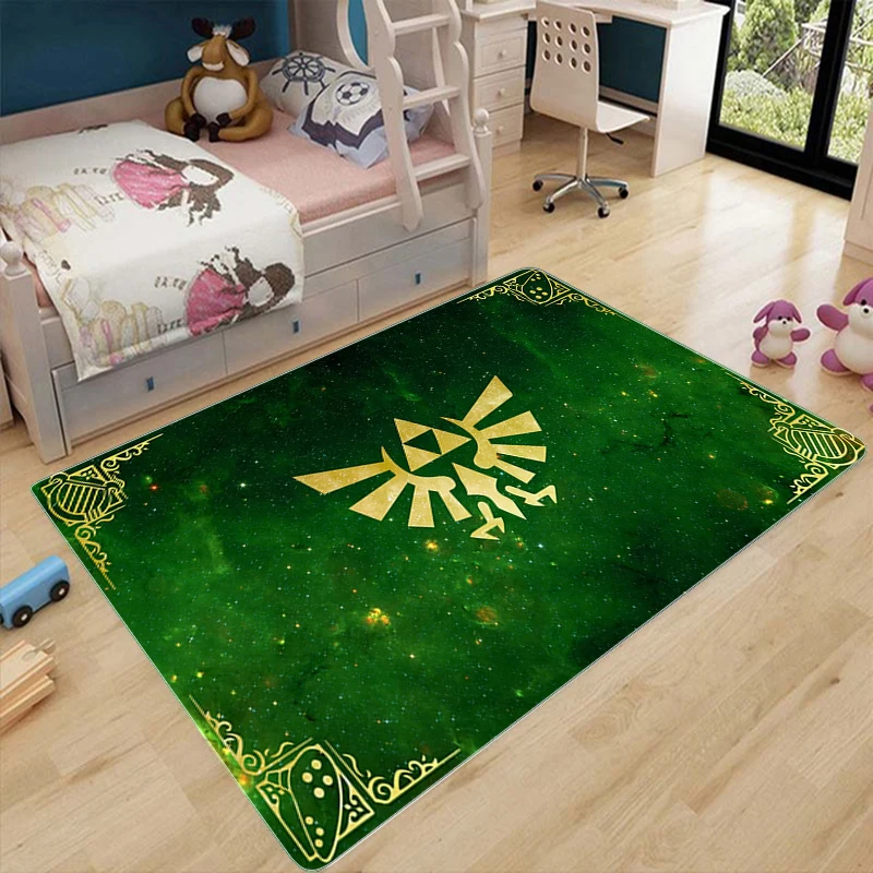 

Large Kitchen Mat Lounge Rug Anime Bath Doormat Entrance Door Zelda Carpet in the Living Room Bathroom Rugs Bedroom For Home