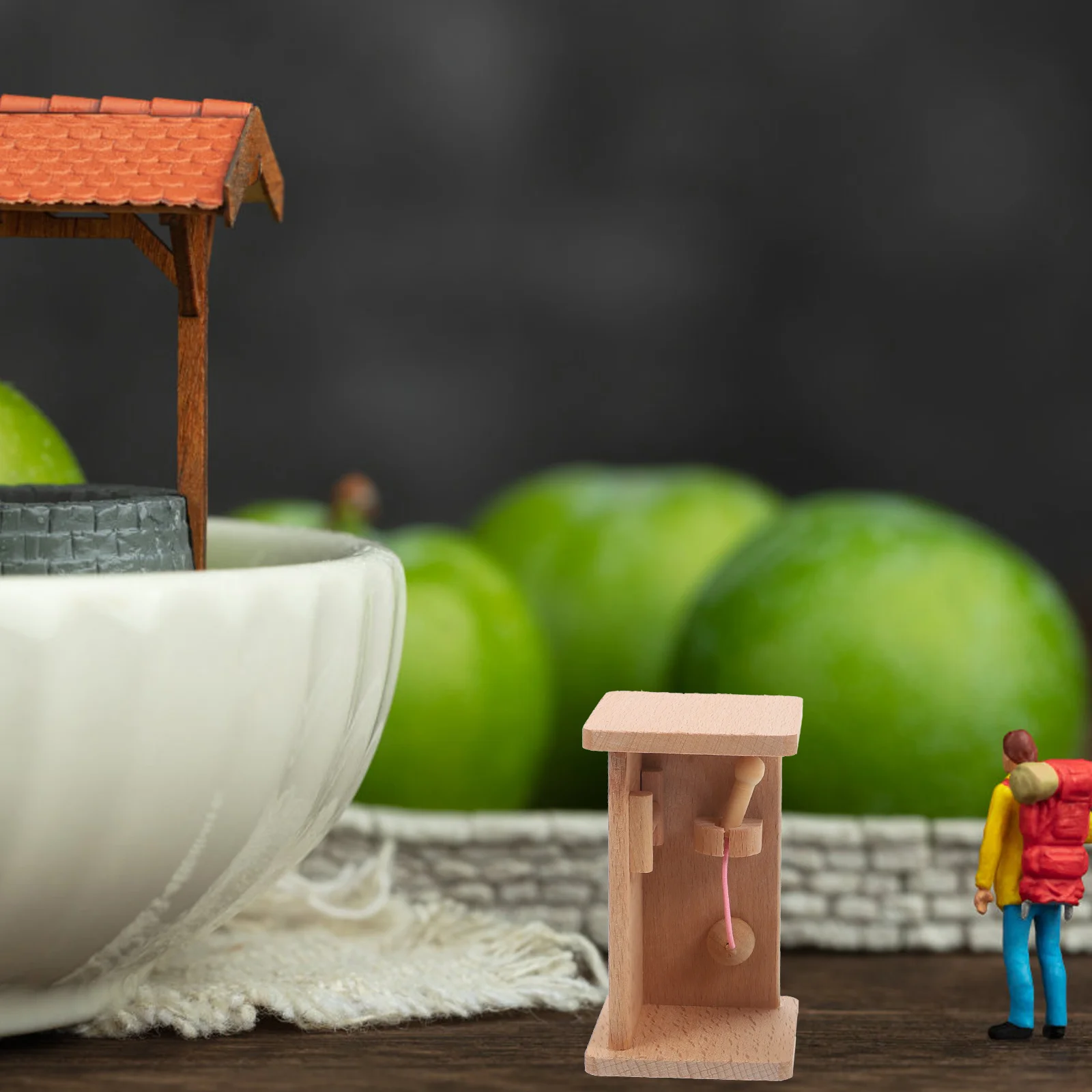 

House Decor Layout Prop Mini Furniture Ornament Model Miniature Bathroom Dolls