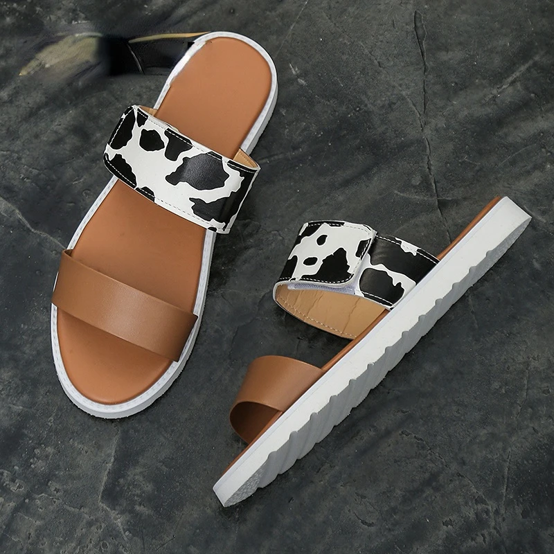 Summer 2023 Designer Sandals Brand New Plus Size Women's Shoes Beach Party Ladies Slippers Thick Sole Wedge Outdoor Slippers