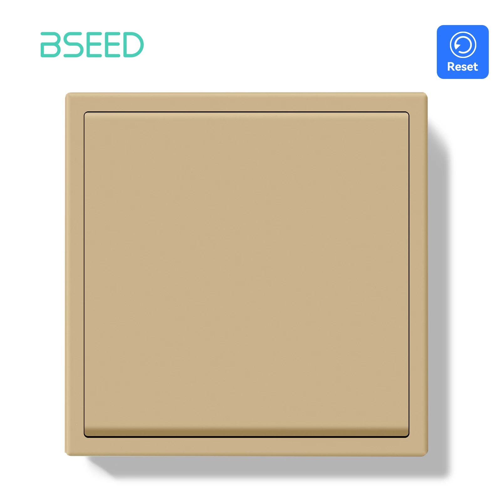 

BSEED Механический кнопочный переключатель 1/2Gang 1Way Настенный выключатель света Автоматический переключатель сброса Пластиковый каркасный переключатель отскока