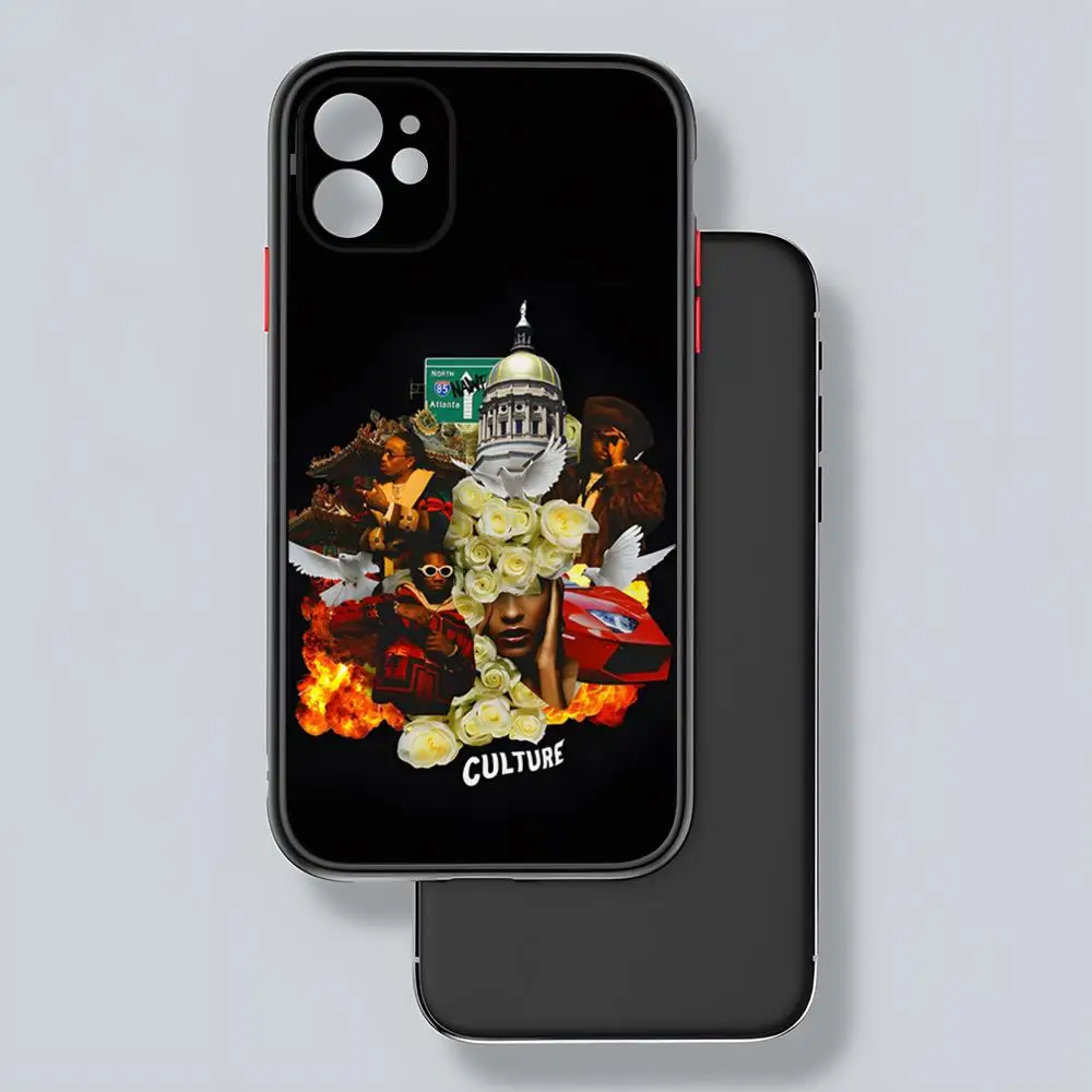 Чехол для телефона M-MiGos Singer Q-QuAvOS матовая прозрачная задняя панель IPhone 16 15 14 13 12 11 Pro