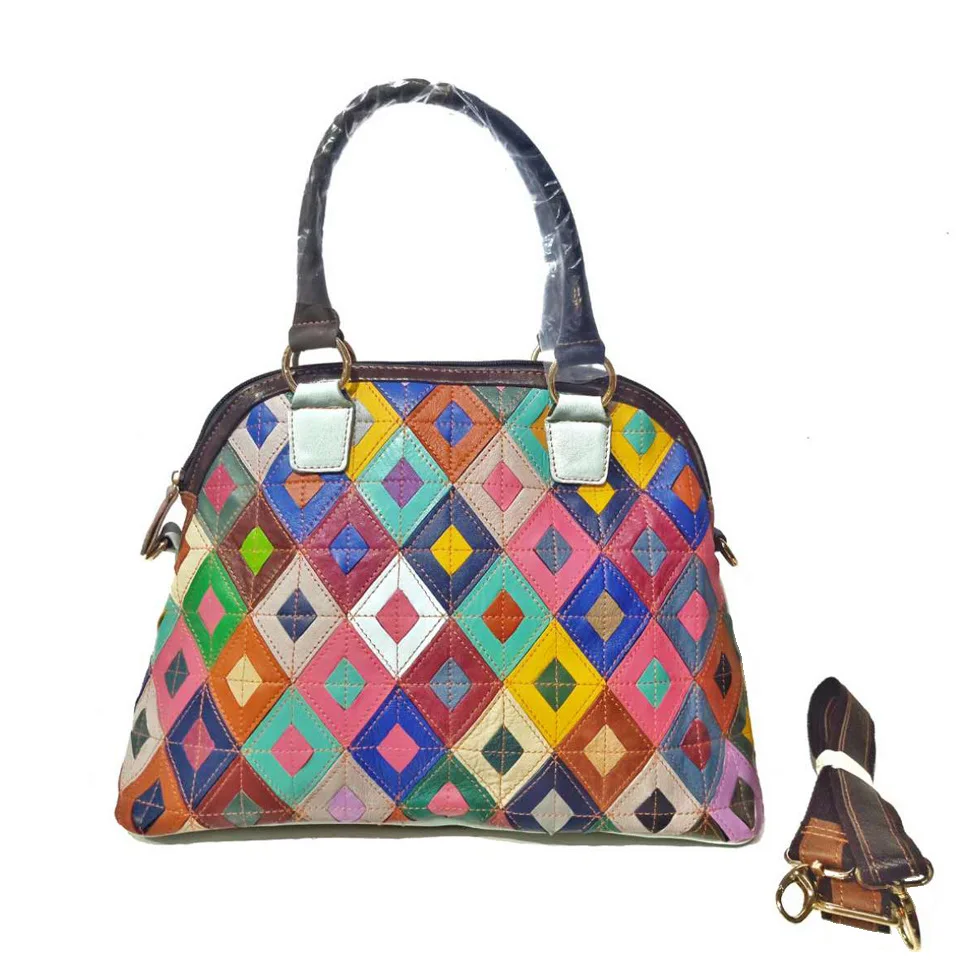 

Women's Bag Sheepskin Single-Strap Shoulder Bag European and American Fashion & Trend Genuine Leather Assorted Bag