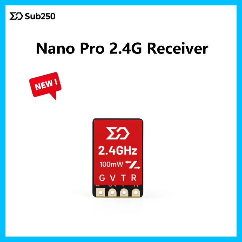 Приемник Sub250 ELRS Nano Pro 2 4G 5V ipex1 100mW