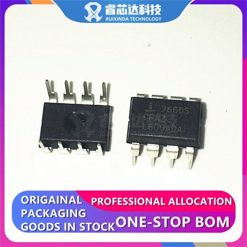 Переключатель заряда насоса icl7660scпас 7660S DIP8 7660 scпас ICL7660S IC положительный или отрицательный зафиксированный-Vin 2Vin 1 выход 45 мА