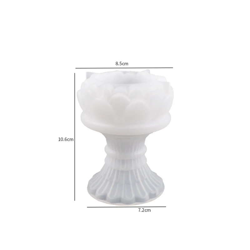 Прозрачный клей в виде капли для рукоделия гипсовый цемент трехмерный Лотос