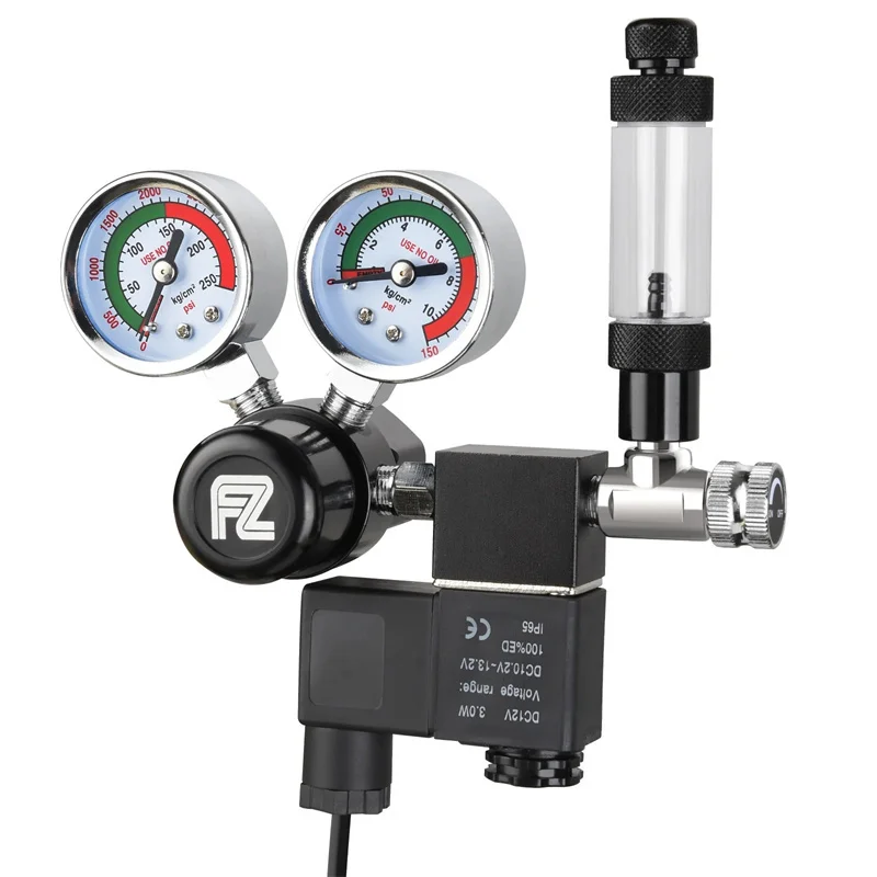JFENGLI одноступенчатый регулятор CO2 большого калибра аксессуары для аквариума с