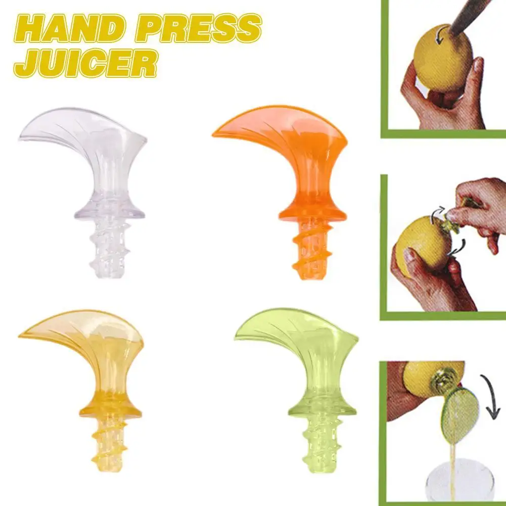 

4Pcs Manual Small-scale Fruit Juicers Citrus Press Lime Orange Lemon Squeezer Held Juicer Squeeze Hand Press Juicer Kitchen Tool