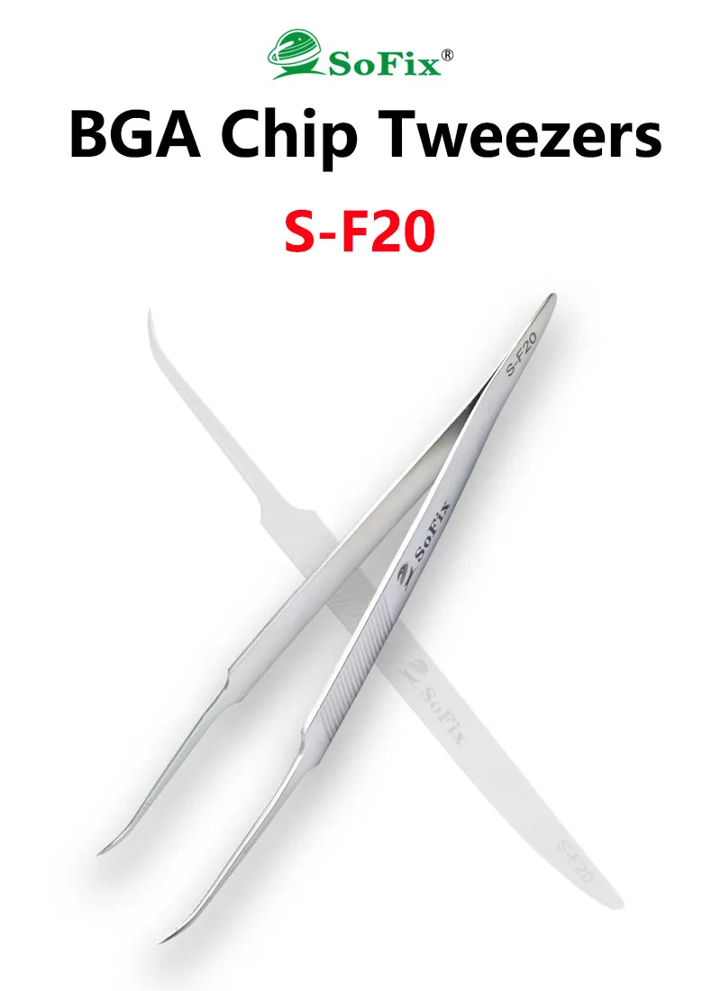 Антимагнитные плоскогубцы из нержавеющей стали SOFIX S-F20 ремонт печатной платы BGA