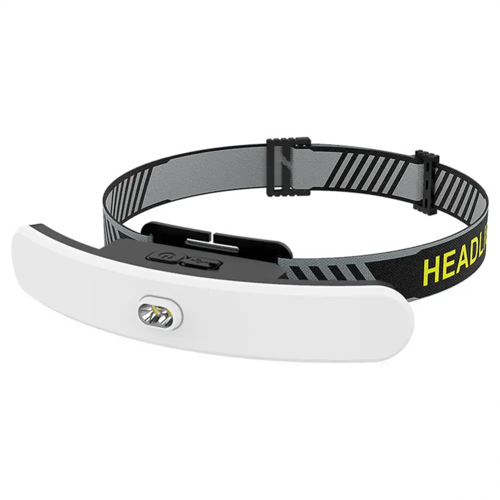 

LED Induction Headlamp COB Headlight Built-in 1200mAh Lithium Battery Rechargeable Portable 6 Modes Outdoor Head Torch
