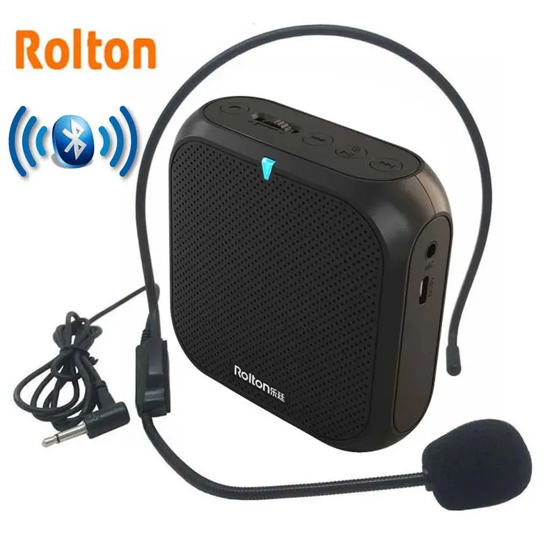 Rolton K400 Portable Voice Amplifier Megaphone Booster with 