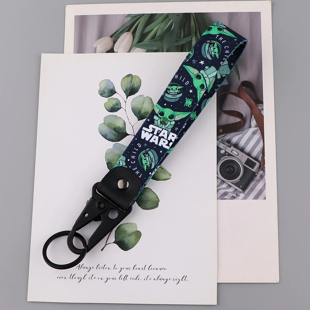 KKZ658 стежок брелок короткий ремешок с орлиным клювом для телефона веревка