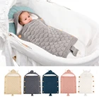 Спальные мешки для новорожденных, милые Мультяшные конверты с рисунком лисы, для детской коляски, аксессуары для сна