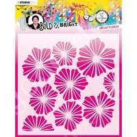 vibrant flowers abm bold stencil metal cut scrapbook diary decorative embossed template diy greeting cards 2022 easter