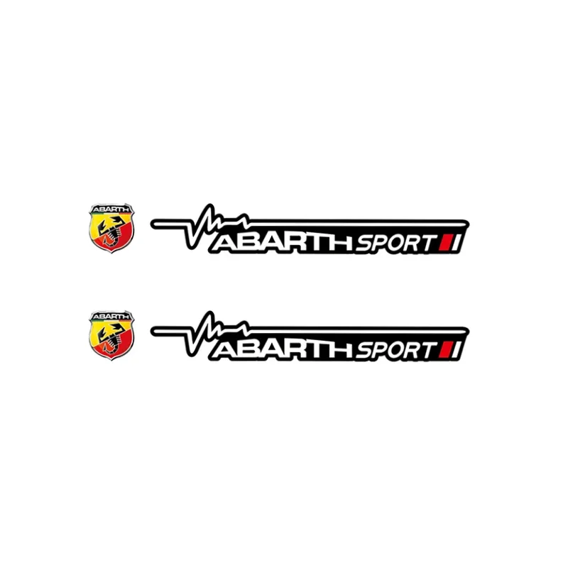 

Наклейки на стеклоочистители автомобиля, наклейки для Fiat 500 Abarth Punto Panda Doblo Stilo Bravo Freemont, авто эмблема, декоративные наклейки