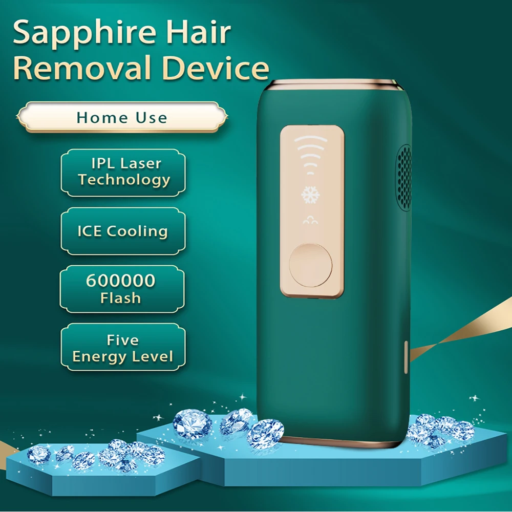 

Hair Removal Laser fo 600000 Flashes Permanent Hair Removal Gifts for Women Hair Remover with Ice Mode IPL Hair Removal for body