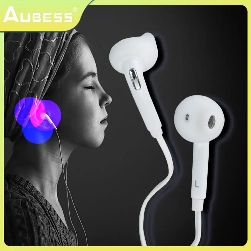 

With Mic Earphone Gaming Earbuds 3.5mm Bass Headphones Hifi For Iphone Xiaomi Huawei New In Ear Headset Music Sport Wired S6