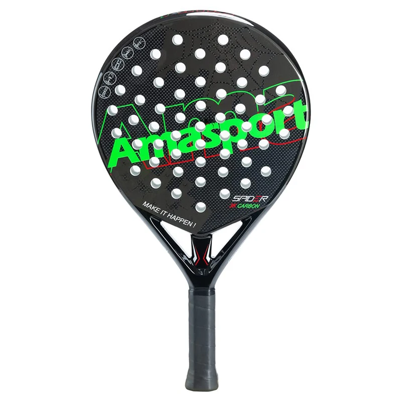 Padel Paddle Tennis Racket Carbon Fiber Pop Tennis Paddleball Racquets 3K Full Carbon