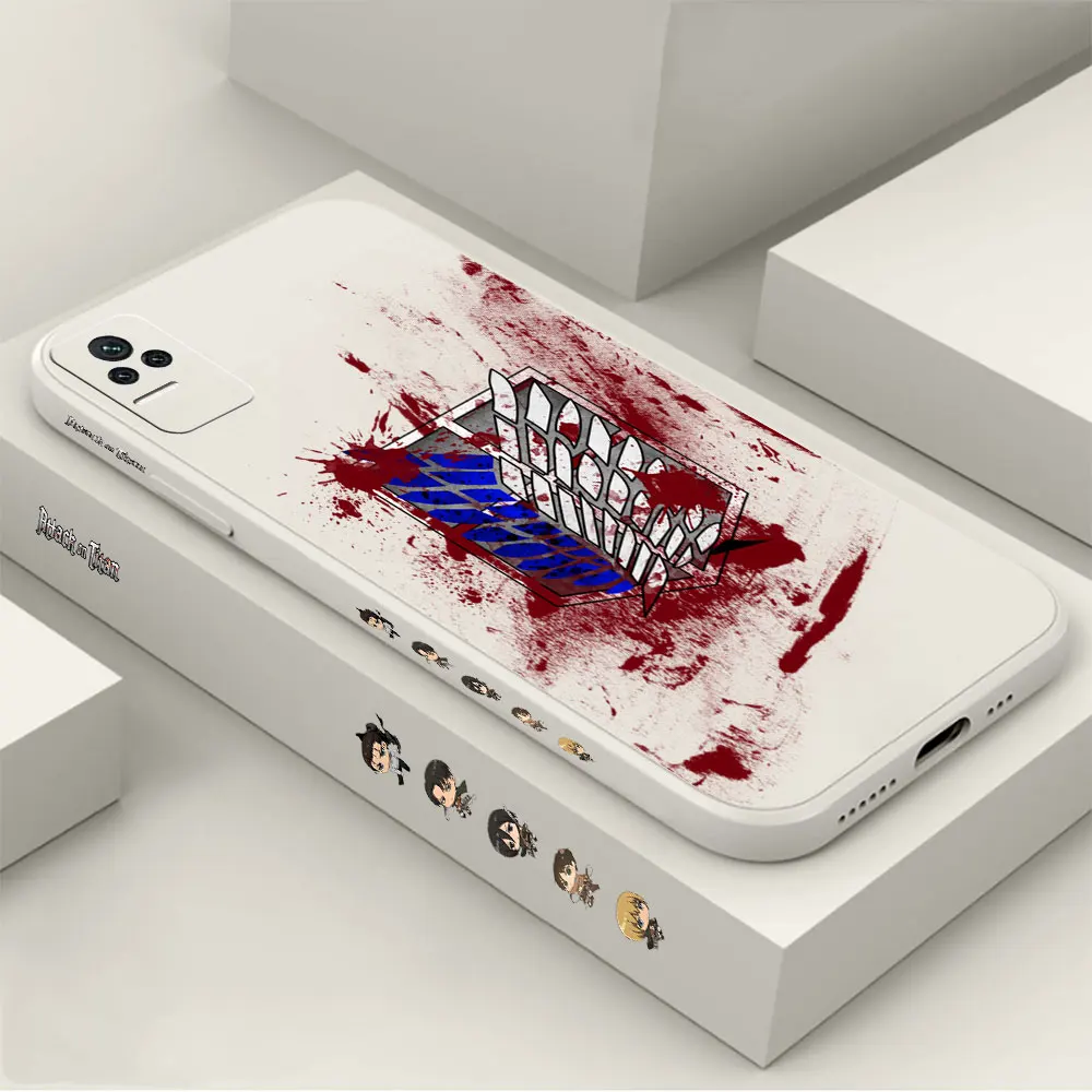 

A-Attack On Titan Anime Phone Case For Redmi K60E K60 K40S K50 K40 Gaming K30 K20 12C 10X 10C 10A 9 9A 8 8A Pro Plus Cover Cqoue