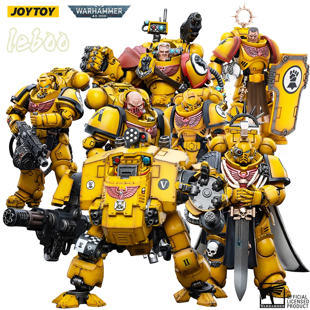 

Joytoy 1/18 Action Figure Warhammer40K Mecha Imperial Fists Third Captain Tor Garadon Free Shipping[In-Stock]