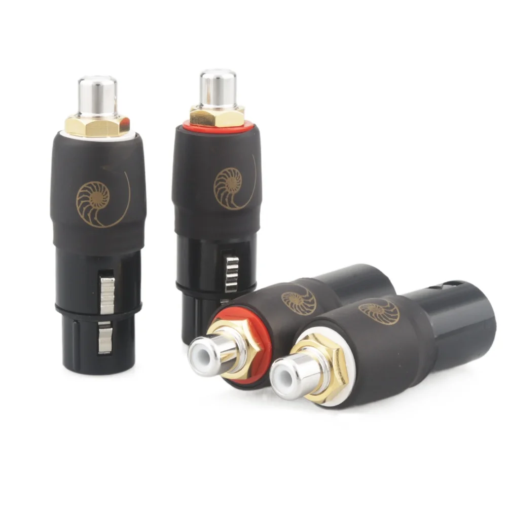 

Аудиоадаптер Hi-end с родиевым покрытием RCA на XLR, штекер/гнездо